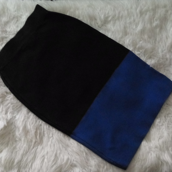 BCBGMAXAZRIA Scarlett Color Block Pencil Skirt XS - Picture 5 of 8